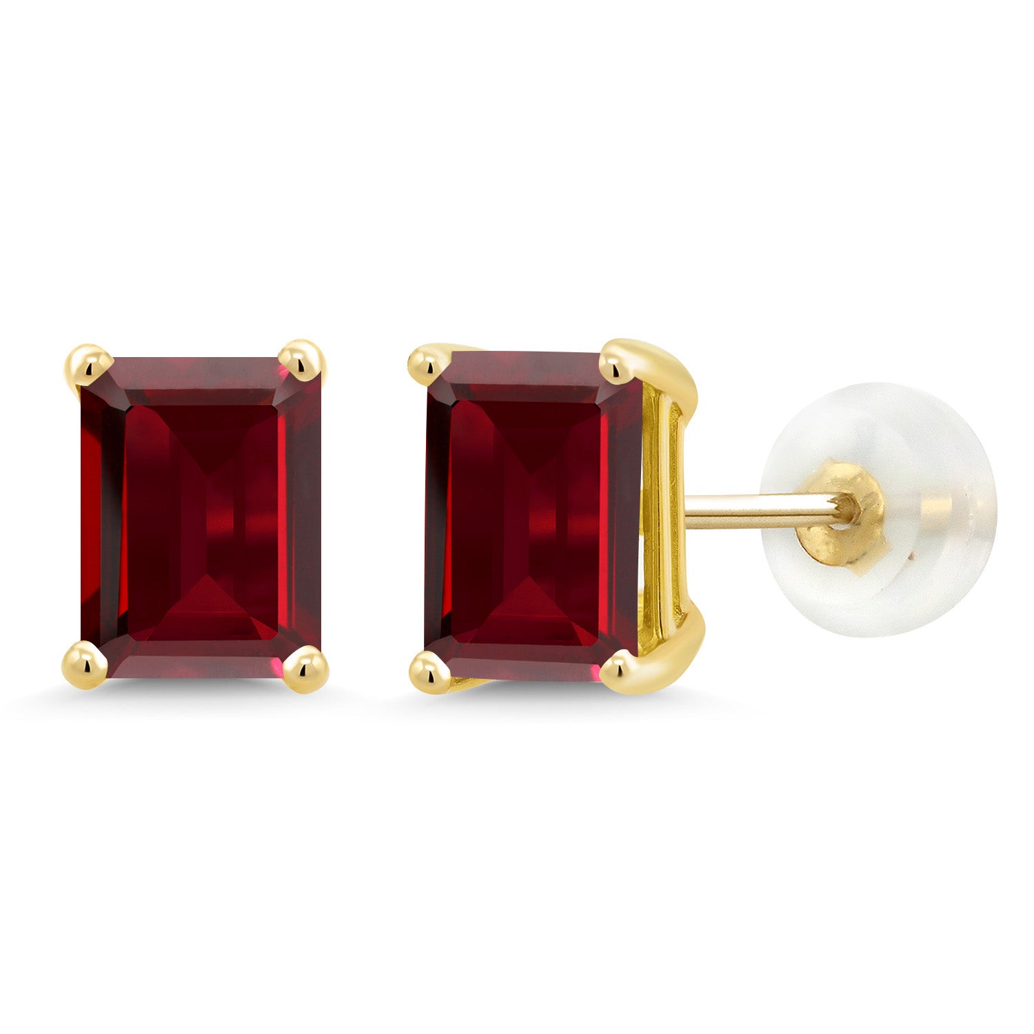 Garnet - January_14K Yellow Gold