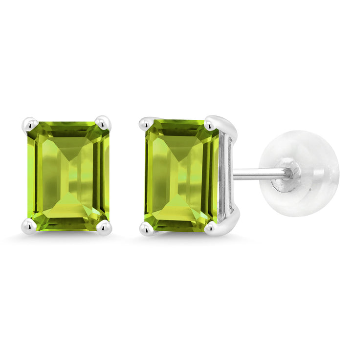 Peridot - August_14K White Gold