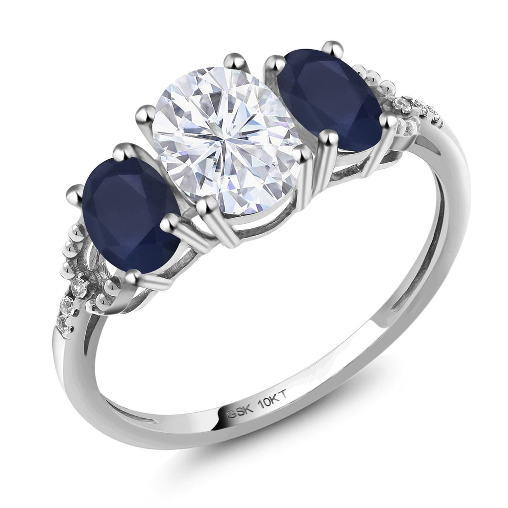 Ring in 10K White Gold