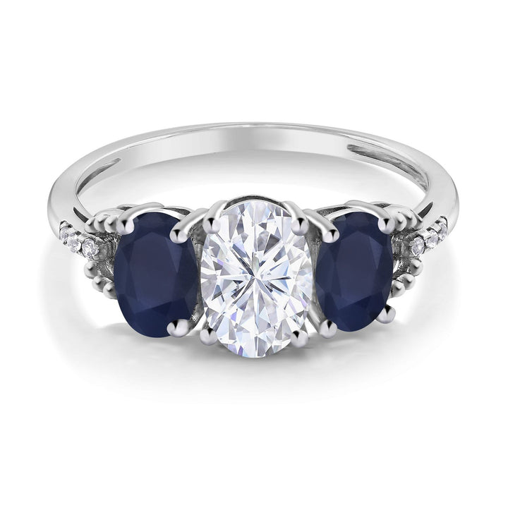 Ring in 10K White Gold