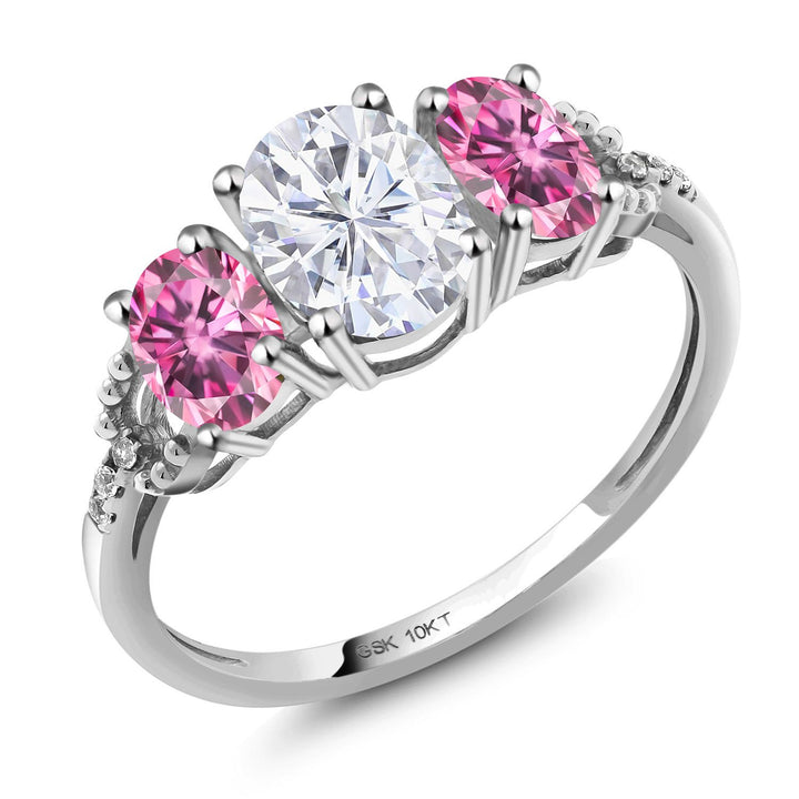 Ring in 10K White Gold