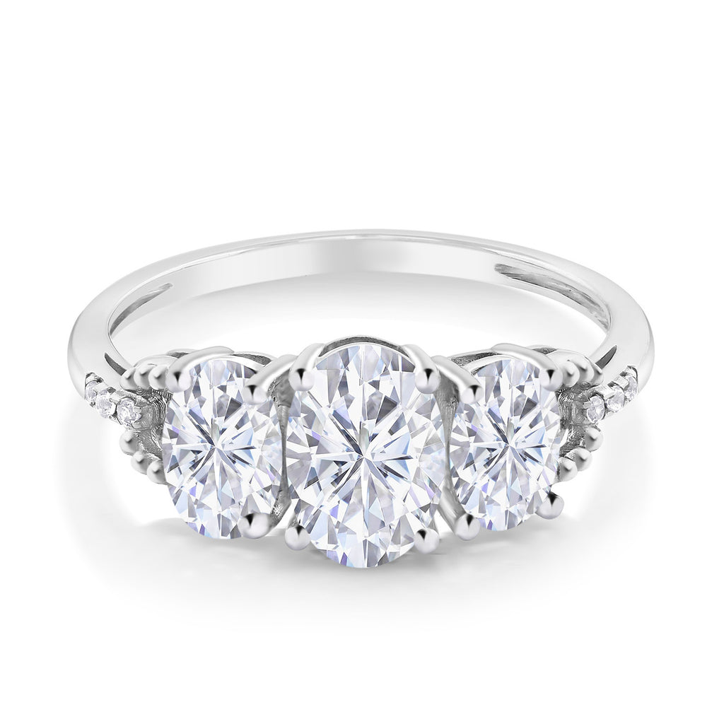 Ring in 10K White Gold