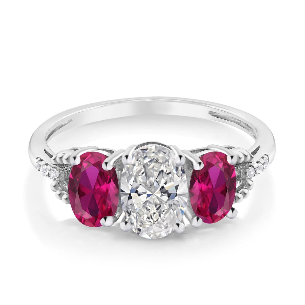 Ring in 10K White Gold