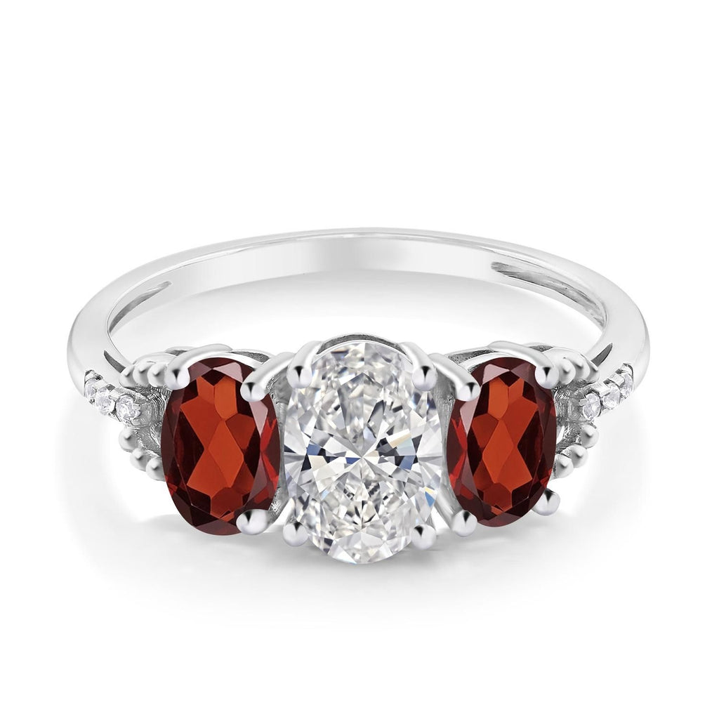 Ring in 10K White Gold