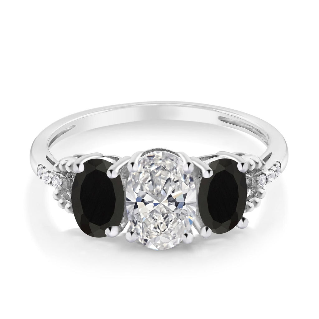 Ring in 10K White Gold