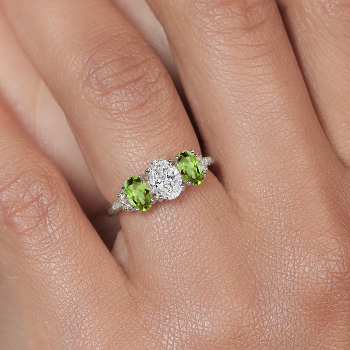Ring in 10K White Gold