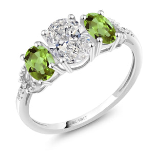 Ring in 10K White Gold