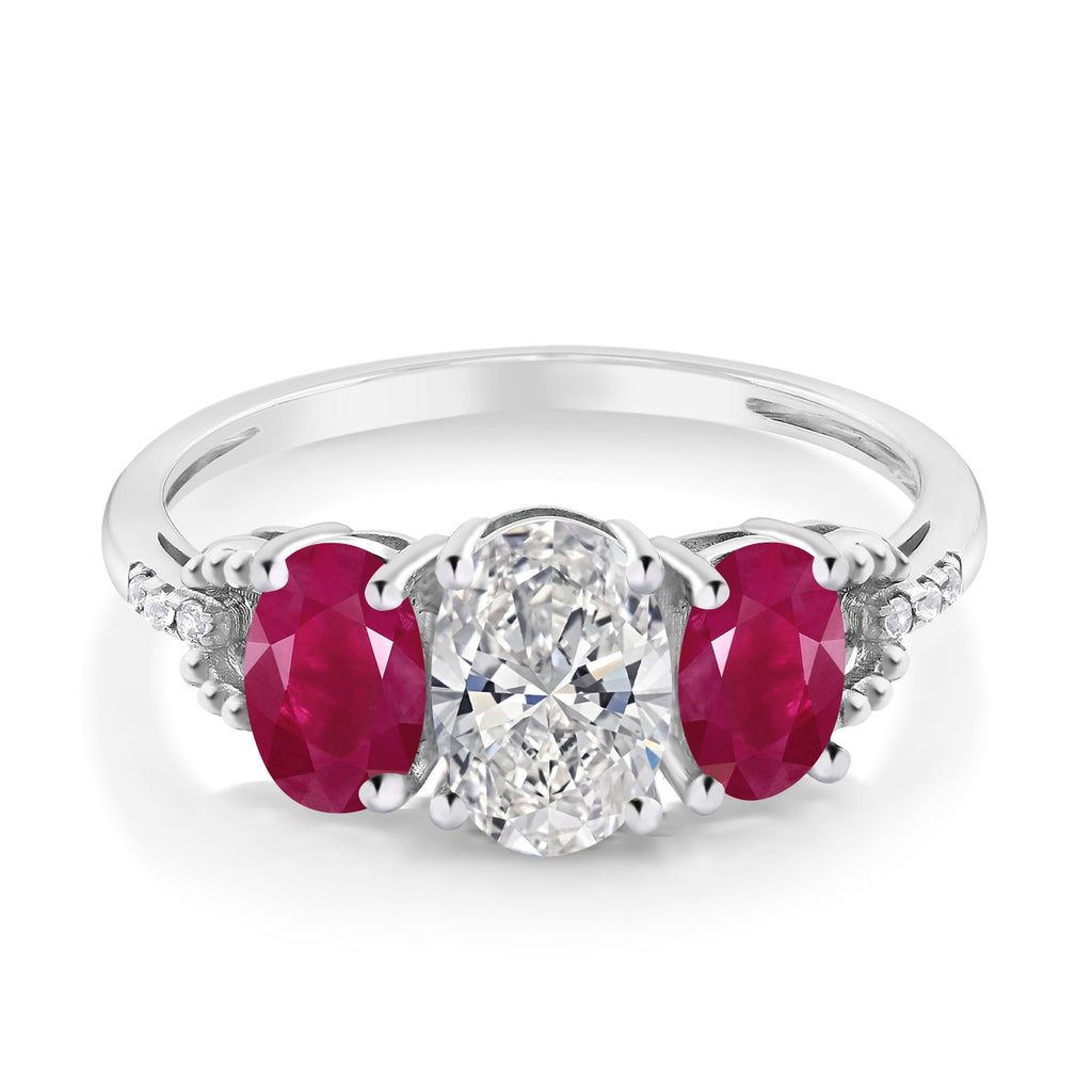 Ring in 10K White Gold