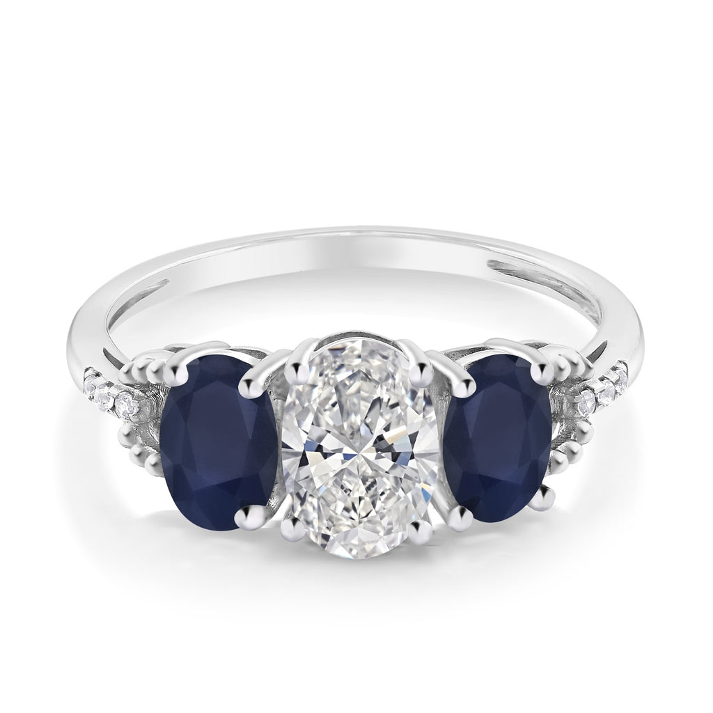 Ring in 10K White Gold