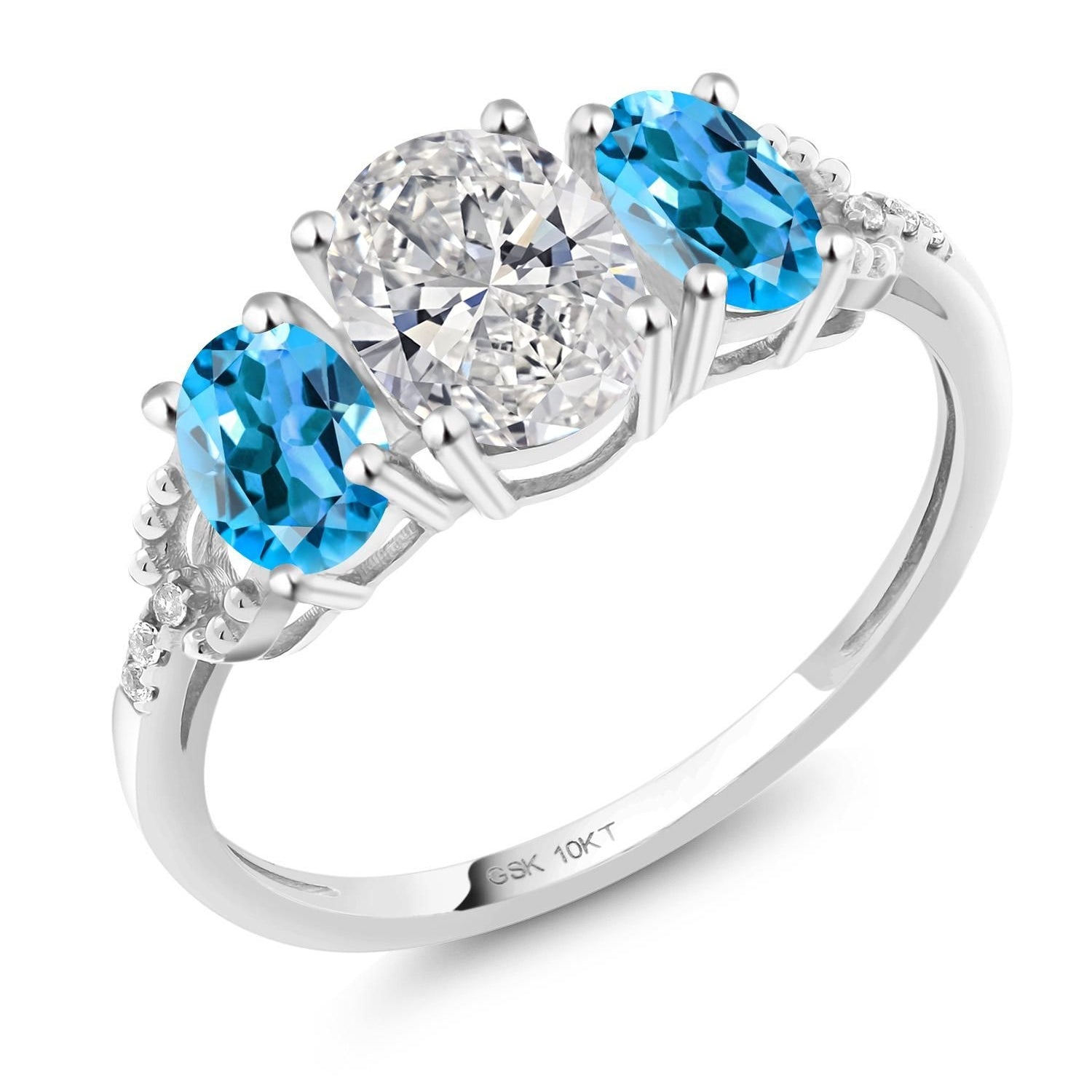 8_Ring in 10K White Gold