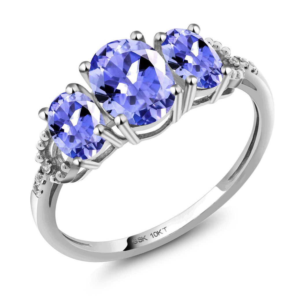 Ring in 10K White Gold