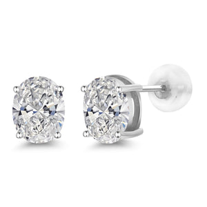 Earrings in 14K White Gold