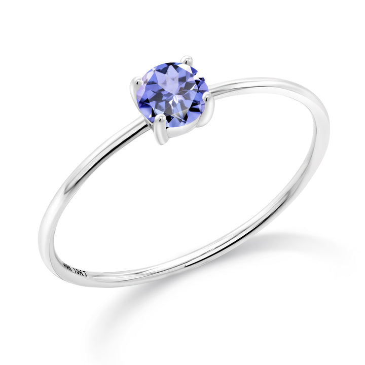 Tanzanite - December_5_Ring in 10K White Gold