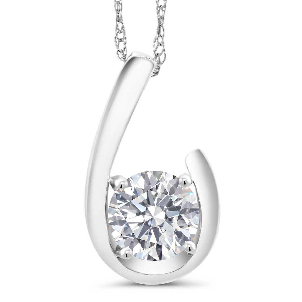 Pendant in 10K White Gold