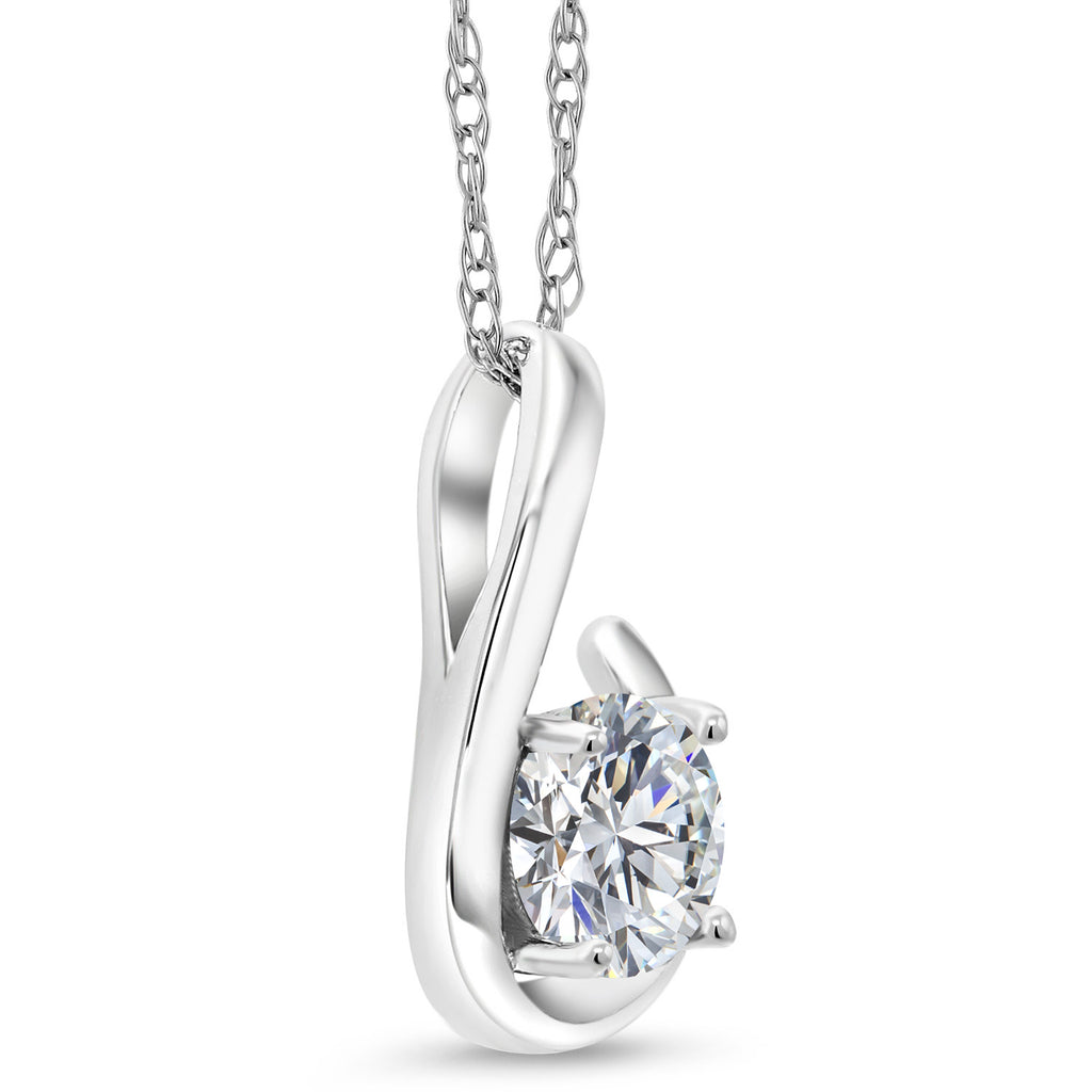 Pendant in 10K White Gold