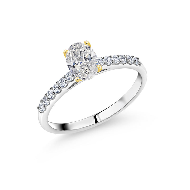 8_Ring in 925 Sterling Silver and 10K Yellow Gold