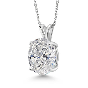 Pendant in 14K White Gold