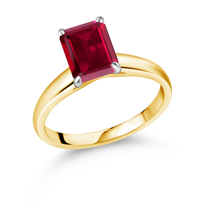 Created Ruby - July_5_Ring in 10K Two Tone Gold