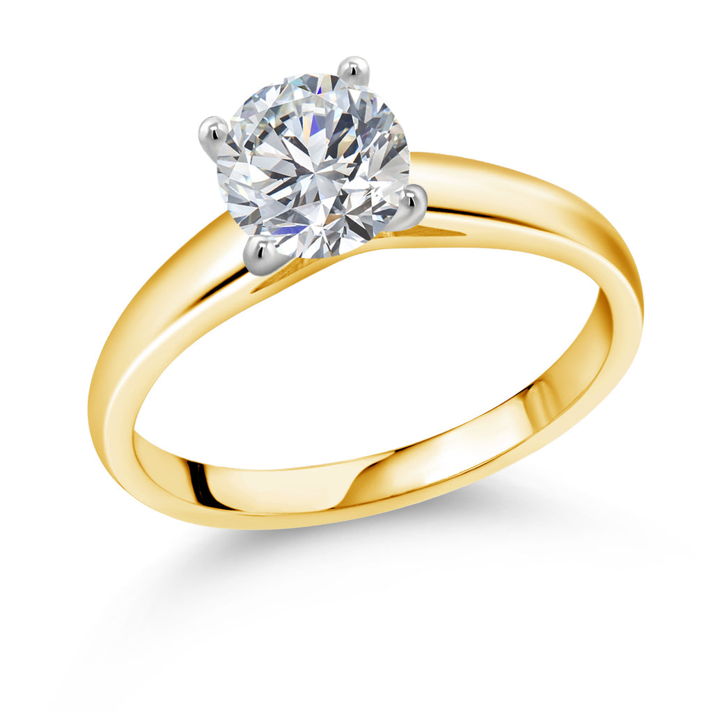 8_Ring in 10K Two Tone Gold