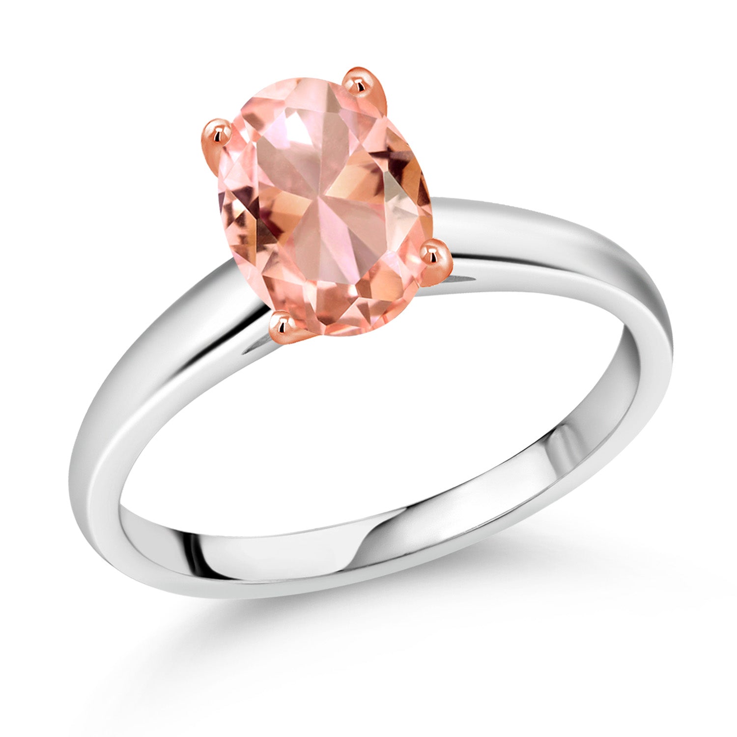 7_Ring in 925 Sterling Silver and 10K Rose Gold