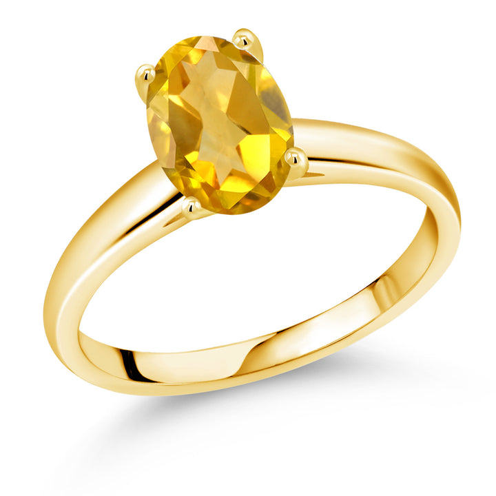 Citrine - November_5_Ring in 10K Yellow Gold