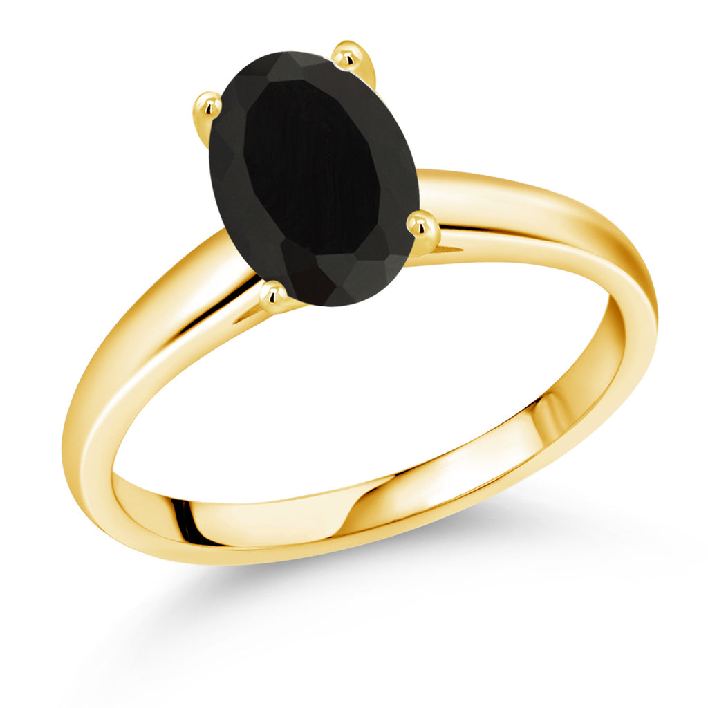Onyx - December_8_Ring in 10K Yellow Gold