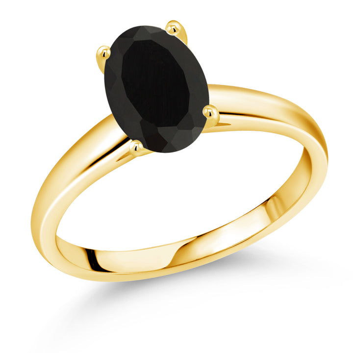 Onyx - December_5_Ring in 10K Yellow Gold