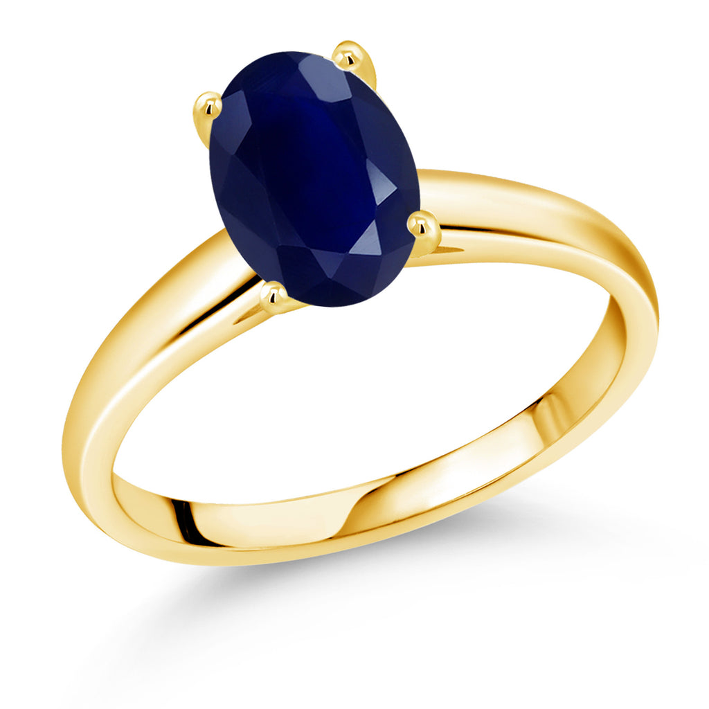 Sapphire - September_5_Ring in 10K Yellow Gold