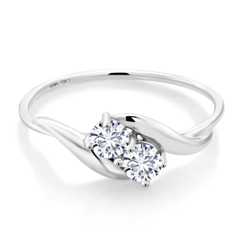 Ring in 10K White Gold