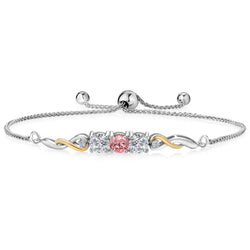 Bracelet in 925 Sterling Silver and 10K Yellow Gold