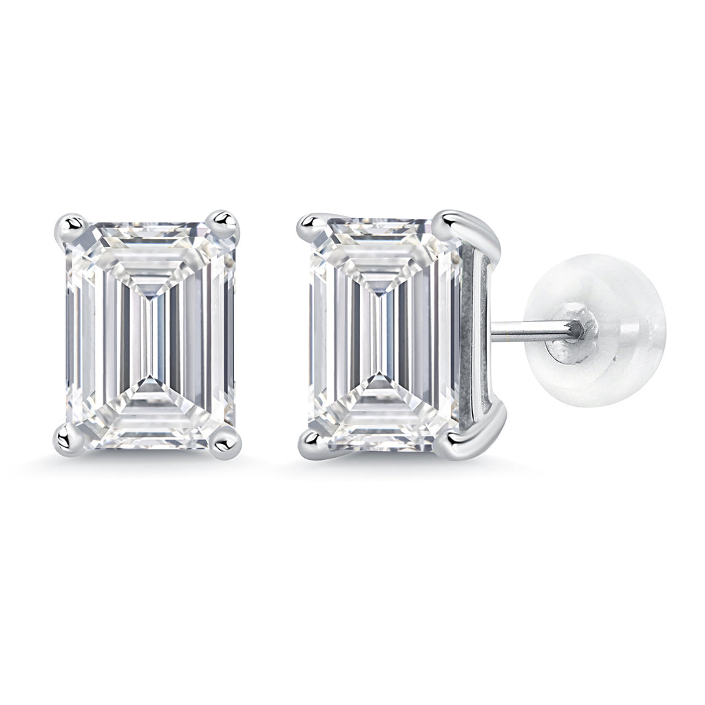 14K White Gold_Earrings in 14K White Gold