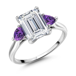 Ring in 10K White Gold