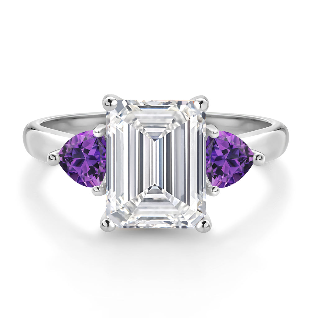 Ring in 10K White Gold