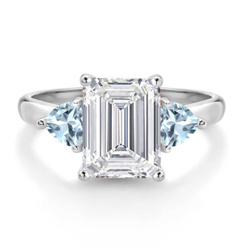 Ring in 10K White Gold