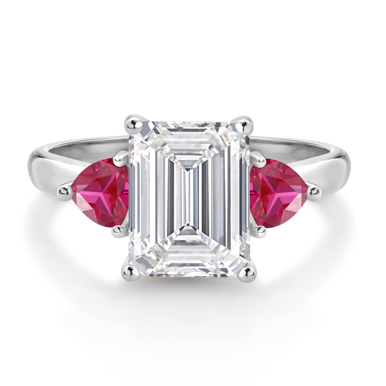 Ring in 10K White Gold