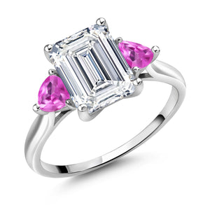 Ring in 10K White Gold