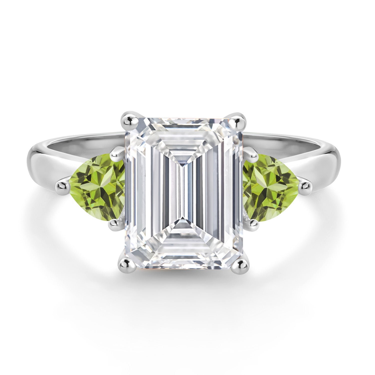 Ring in 10K White Gold