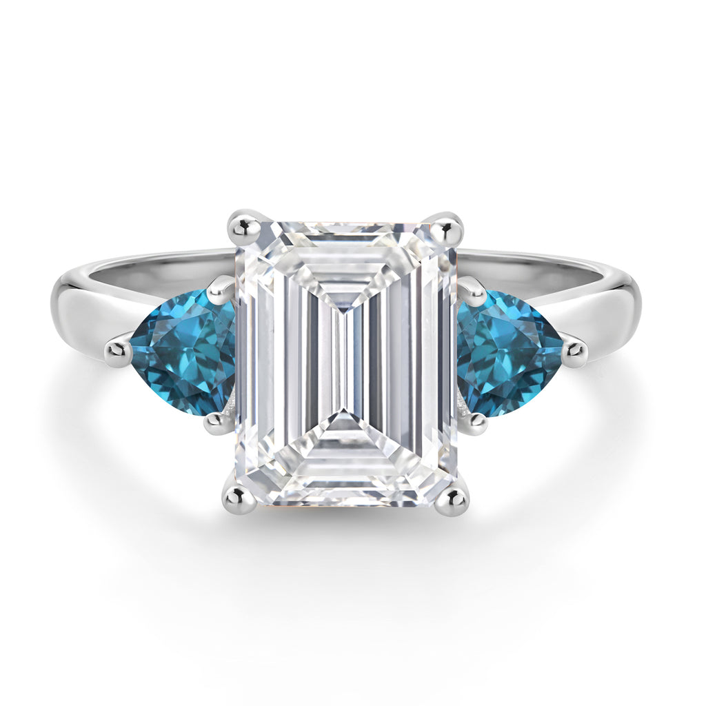 Ring in 10K White Gold