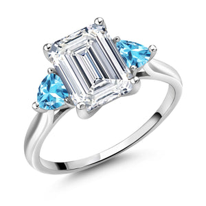 Ring in 10K White Gold