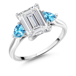 Ring in 10K White Gold