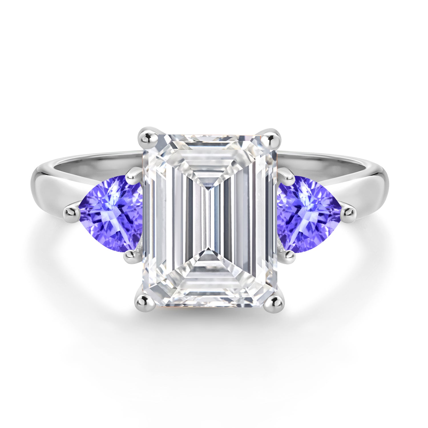 Ring in 10K White Gold