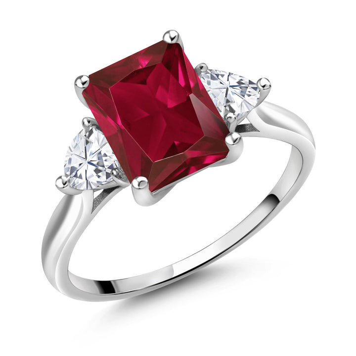 Created Ruby - July_5_Ring in 10K White Gold