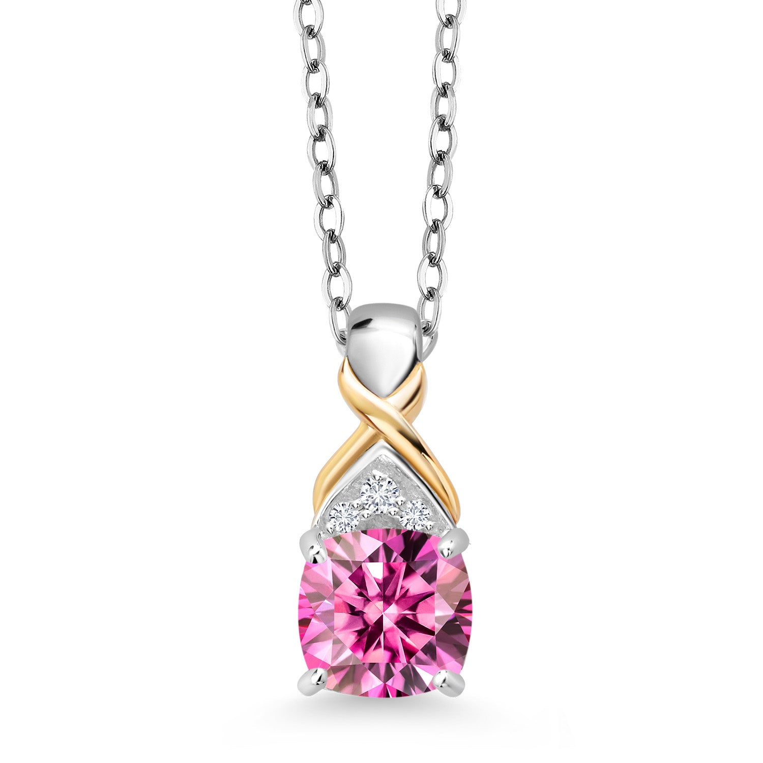 Pink Moissanite - April