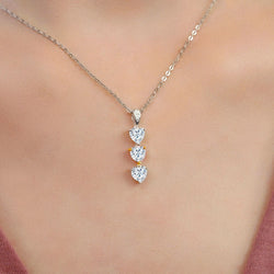 Pendant in 925 Sterling Silver and 10K Yellow Gold