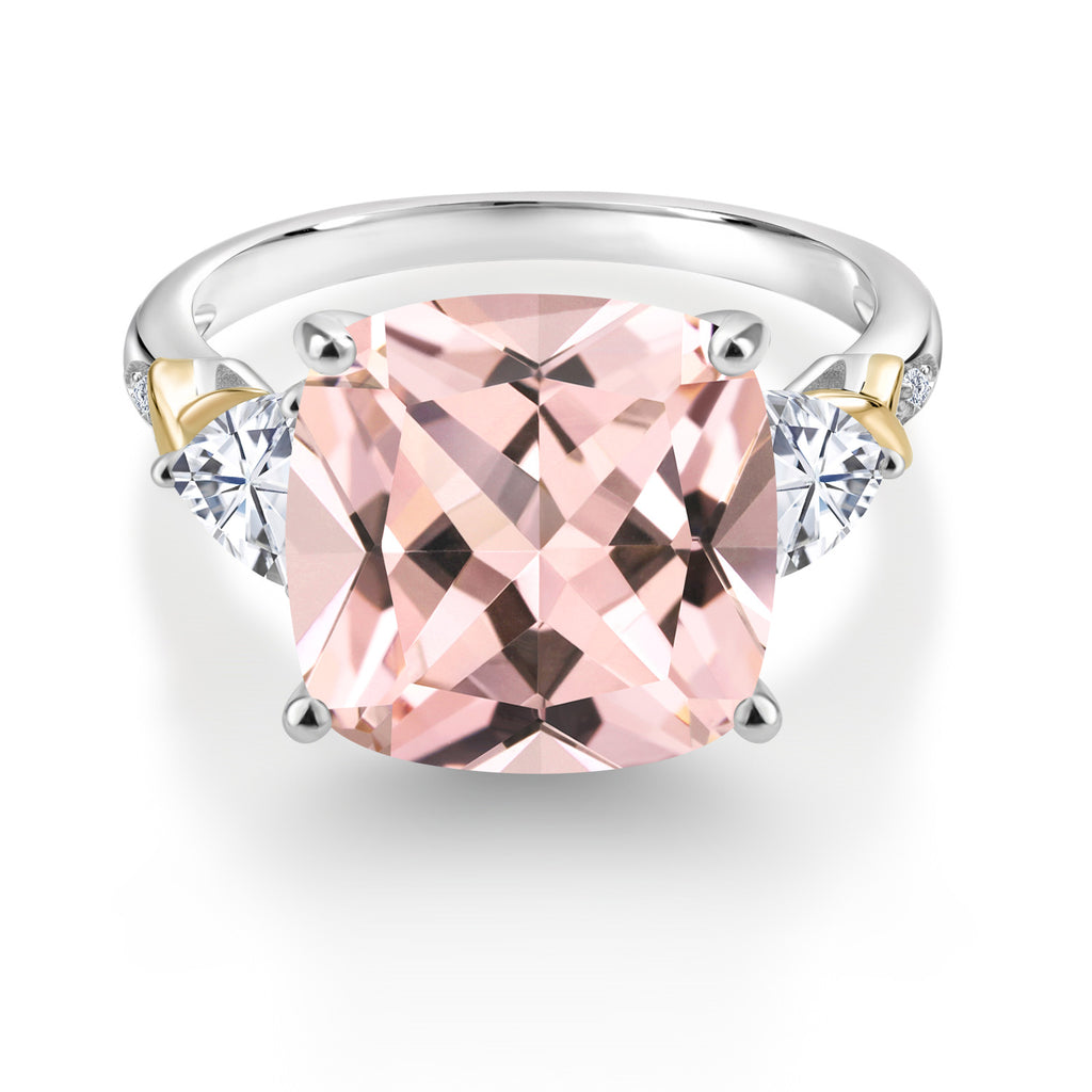 7_Ring in 925 Sterling Silver and 10K Yellow Gold