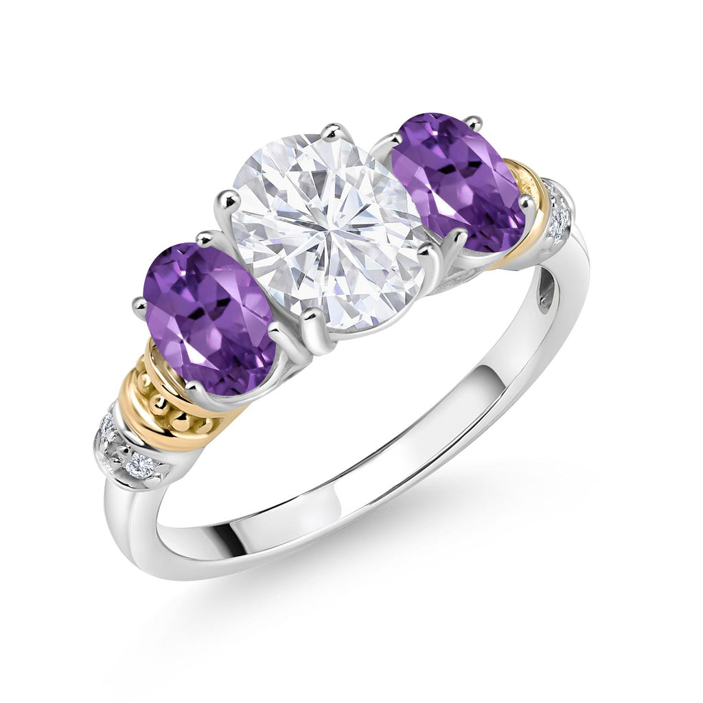 8_Ring in 925 Sterling Silver and 10K Yellow Gold
