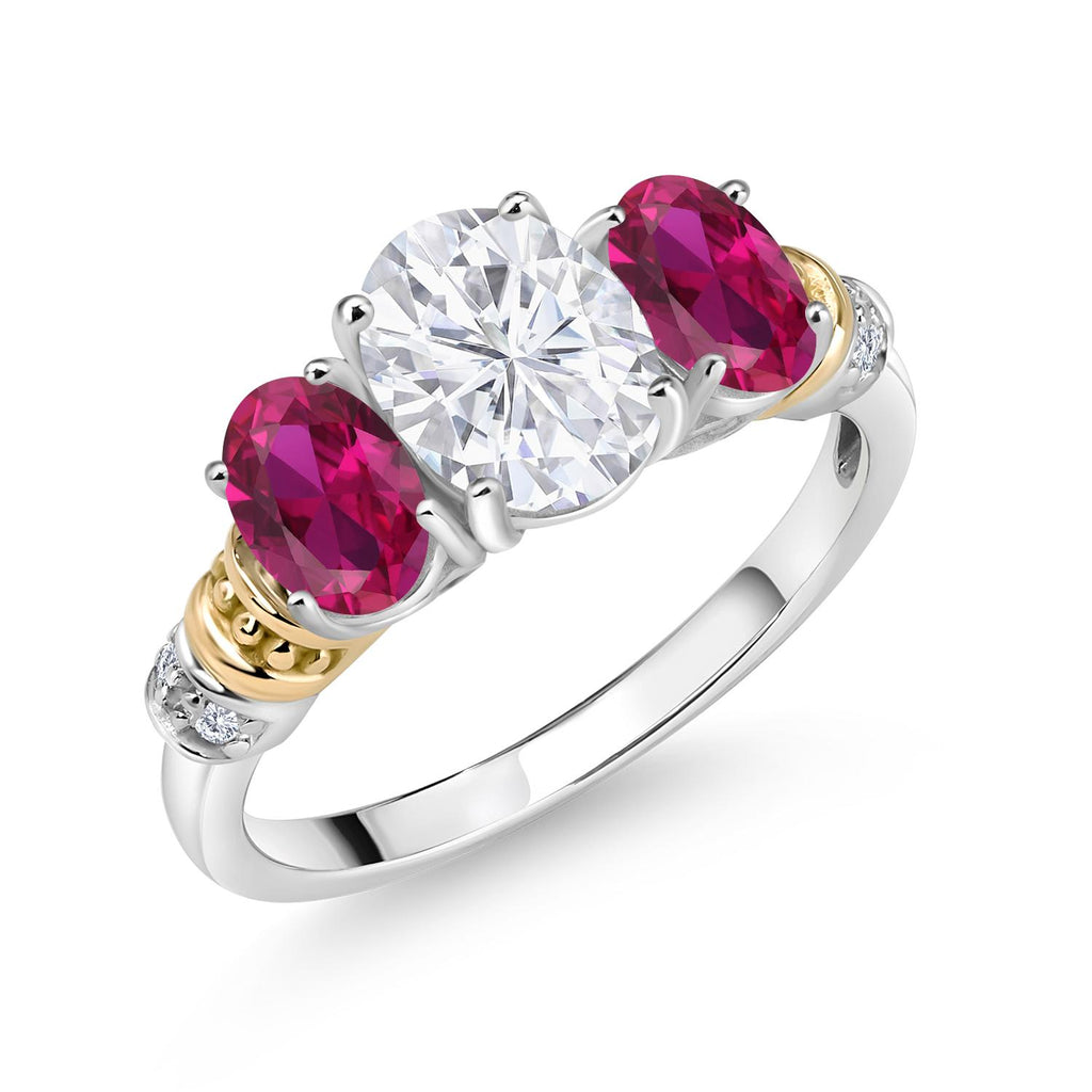 6_Ring in 925 Sterling Silver and 10K Yellow Gold