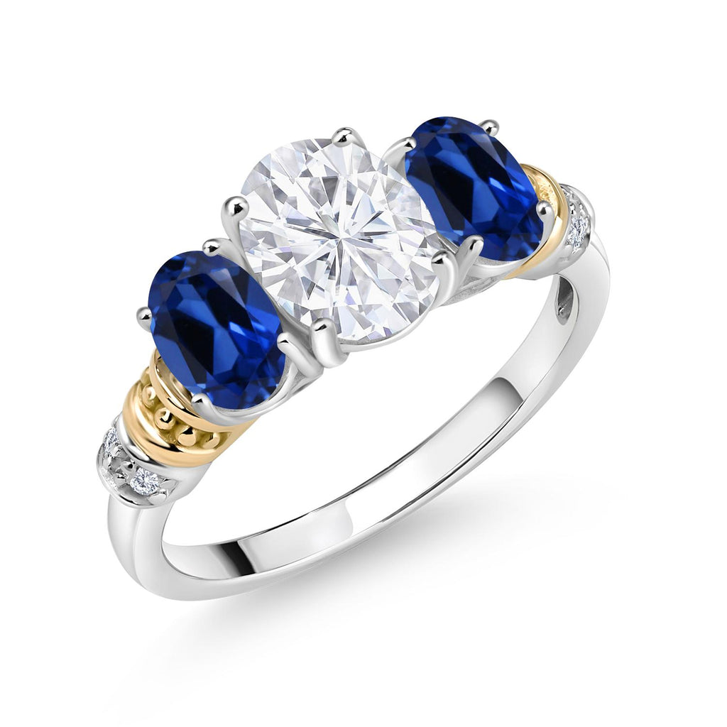 9_Ring in 925 Sterling Silver and 10K Yellow Gold
