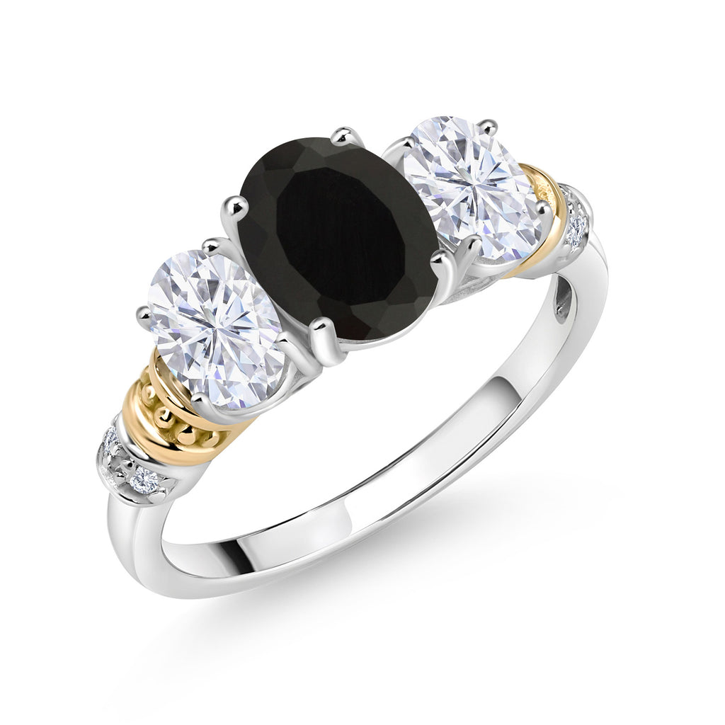 9_Ring in 925 Sterling Silver and 10K Yellow Gold