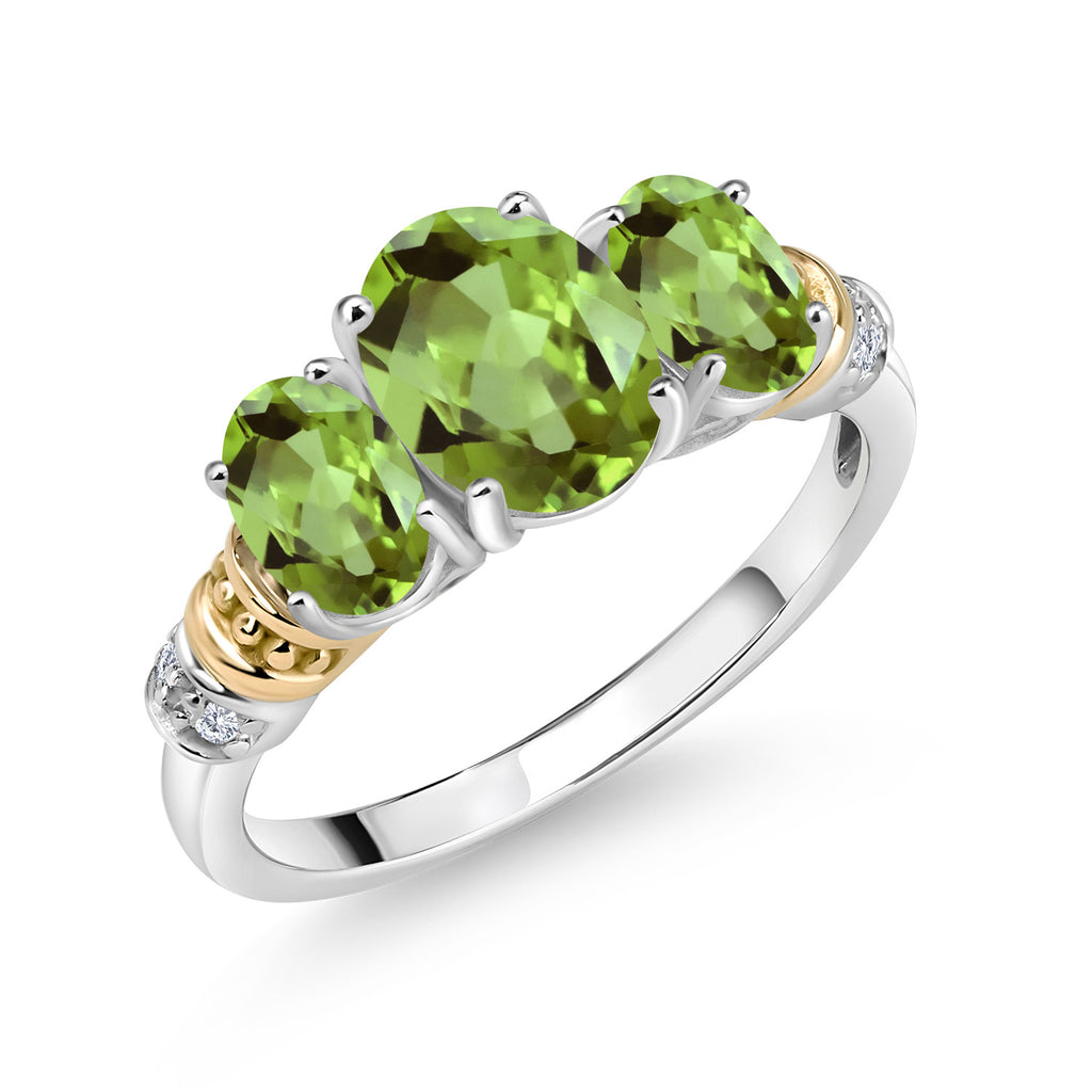 7_Ring in 925 Sterling Silver and 10K Yellow Gold